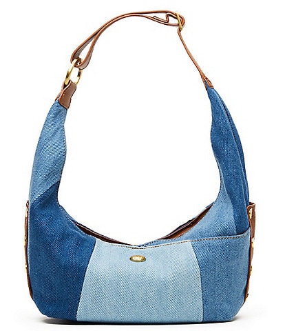 Hammitt Tom Medium Silverlake Denim Hobo Bag