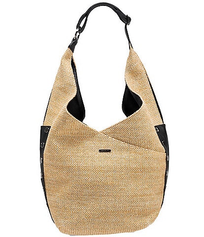 Hammitt Tom Zip Gold Slouchy Shoulder Hobo Bag