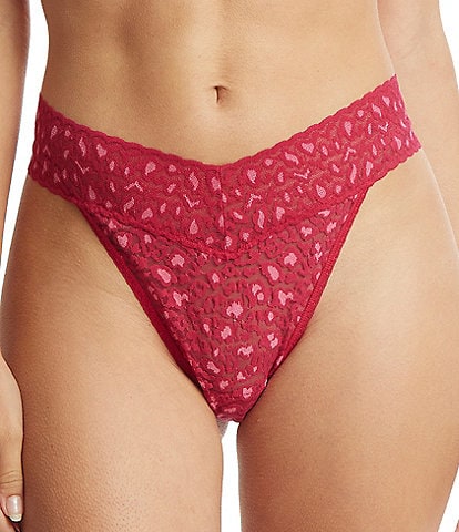 Hanky Panky Women's Breathe Thong Underwear 6J1661B - Sleigh Queen Red -  Yahoo Shopping