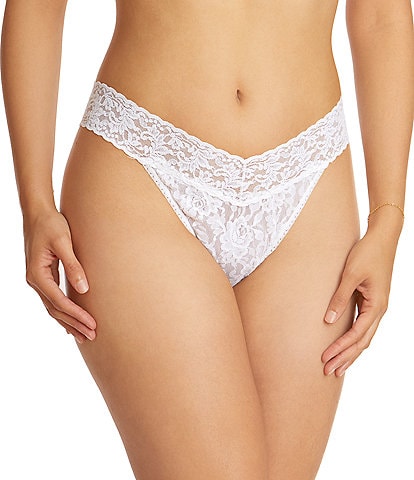 Hanky Panky Plus Size Original Rise Lace Thong