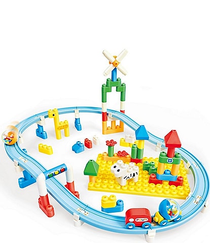 Hape Dual Track Building Set