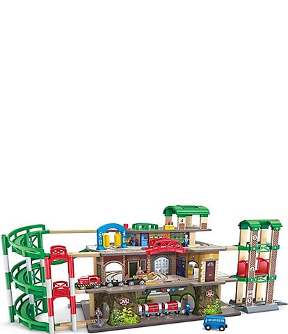 Hape Multi Level Railway Set