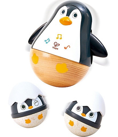 Hape Wobbling Penguin Family
