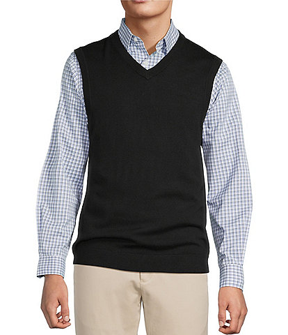 Hart Schaffner Marx Big & Tall Merino Wool Vest