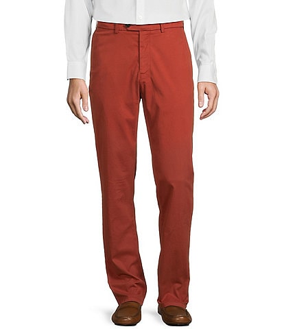 Hart Schaffner Marx Autumnal Equinox Collection Stretch Waistband Flat Front Chino Pants
