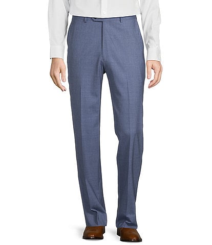 Hart Schaffner Marx Chicago Classic Fit Flat Front Fancy Dress Pants
