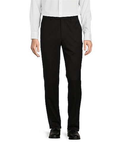 Hart Schaffner Marx Chicago Classic Fit Pre-Tailored Flat Front Super Stretch Dress Pants