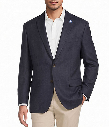 Hart Schaffner Marx Chicago Classic Fit Herringbone Wool Blend Sport Coat