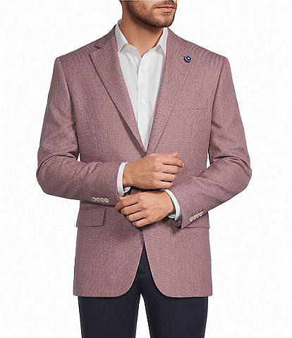 Hart Schaffner Marx Chicago Classic Fit Neat Pattern Wool Sport Coat