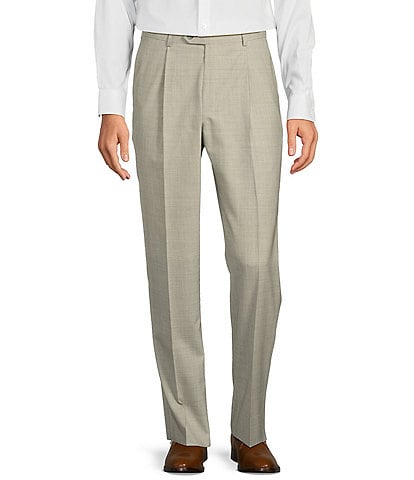 Hart Schaffner Marx Chicago Classic Fit Pleated Fancy Dress Pants