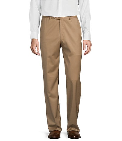 Hart Schaffner Marx Chicago Classic Fit Solid Dress Pants