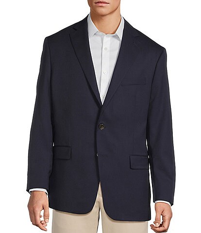 Hart Schaffner Marx Classic Fit Luxe Stretch Navy Blazer