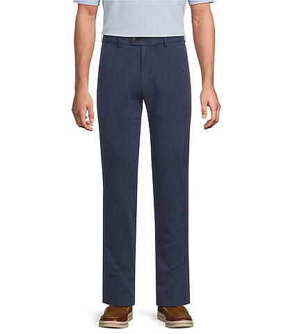 Hart Schaffner Marx Flat Front Garment Dyed Chino Pants