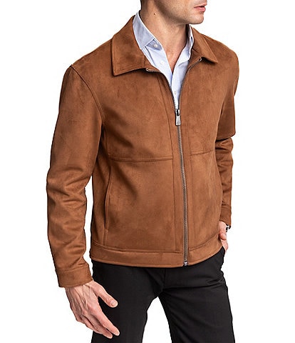 Dillards mens leather coats hotsell