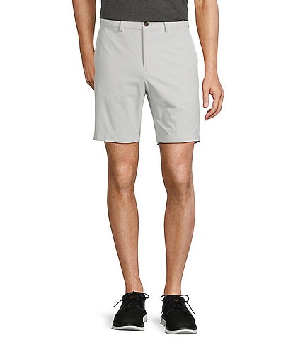 Hart Schaffner Marx Luxury Performance Solid Straight Shorts