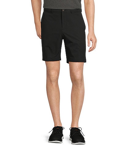 Hart Schaffner Marx Luxury Performance Solid Straight Shorts