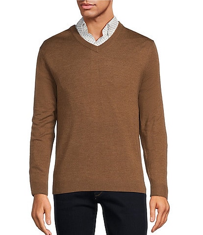 Tan Men s Pullover Sweaters Dillard s