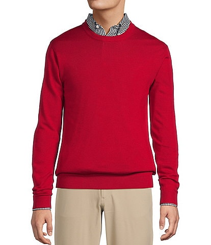 Hart Schaffner Marx Merino Wool Crew Sweater