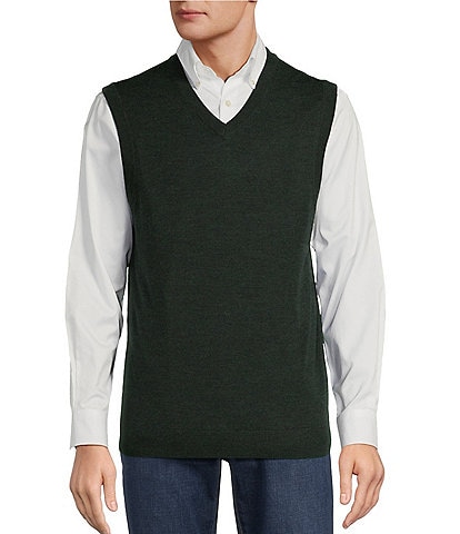 Hart Schaffner Marx Merino Wool Vest