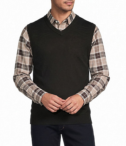 Hart Schaffner Marx Merino Wool Vest