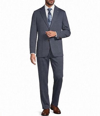 Hart Schaffner Marx New York Modern Fit Flat Front Pre-Tailored 2-Piece Suit