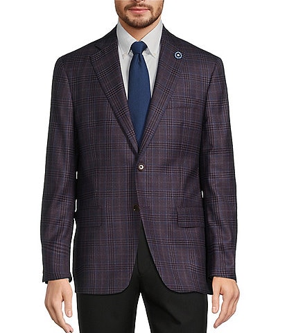 Hart Schaffner Marx New York Modern Fit Plaid Sport Coat