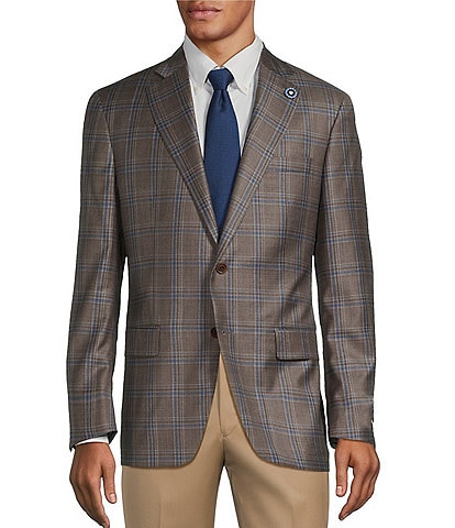 Hart Schaffner Marx New York Modern Fit Plaid Sport Coat