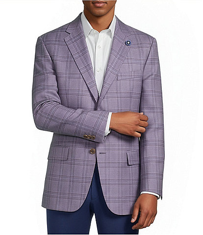 Hart Schaffner Marx New York Modern Fit Plaid Sport Coat