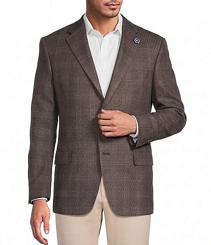 Hart Schaffner Marx New York Modern Fit Plaid Wool-Blend Sport Coat