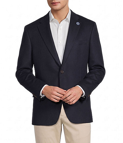Hart Schaffner Marx New York Modern Fit Solid Cashmere Sport Coat