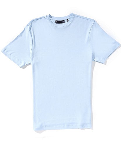 Hart Schaffner Marx Short Sleeve Crew Neck Knit Lounge Top