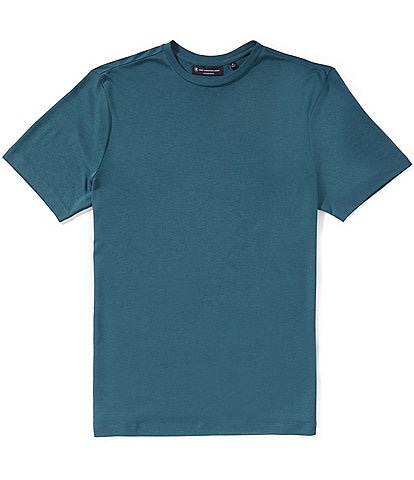 Hart Schaffner Marx Short Sleeve Crew Neck Knit Lounge Top