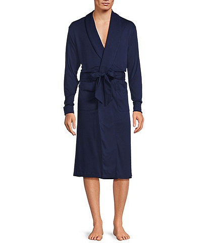 Hart Schaffner Marx Solid Knit Robe