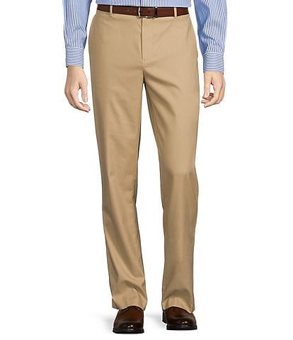 Hart Schaffner Marx State Street Essentials Straight Fit Flat Front Chino Pants