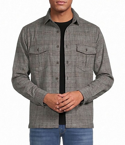 Hart Schaffner Marx The Heritage Standard Collection Textured Shirt Jacket