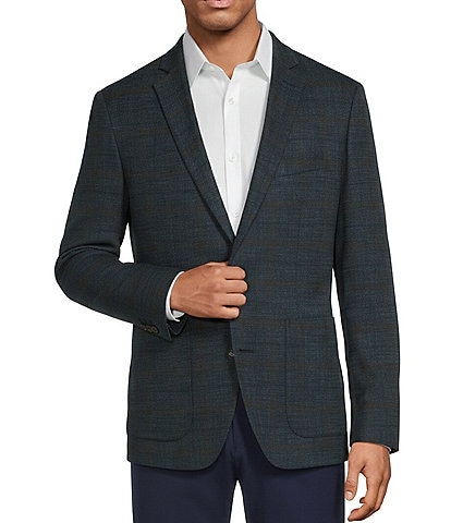 Hart Schaffner Marx The Reserve Collection HartFlex Texture Plaid Blazer