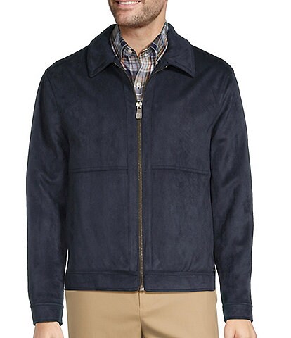 Blue Men's Leather Coats, Jackets & Vests | Dillard's