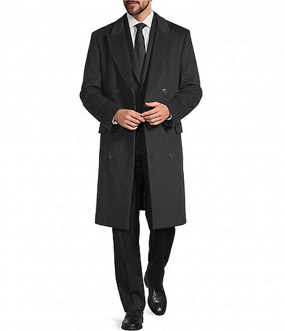 Hart Schaffner Marx Wool Blend Topcoat