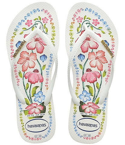 Havaianas Women's Slim Tropicalia Vibes Flip-Flops