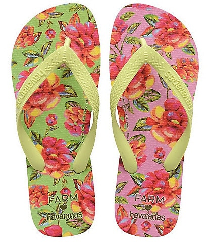 Havaianas x FARM Rio Women's Neon Flowers Flip Flops