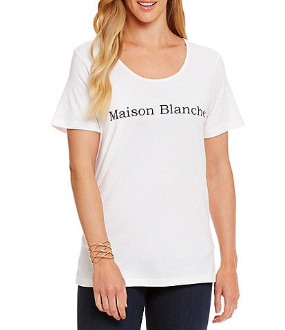 Heritage "Maison Blanche" Logo Tee Shirt