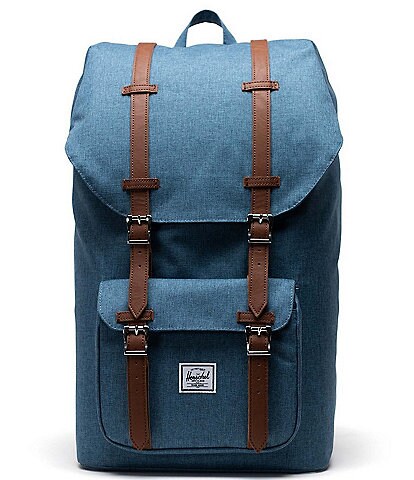 Herschel Supply Co. Copen Blue Crosshatch Little America Backpack