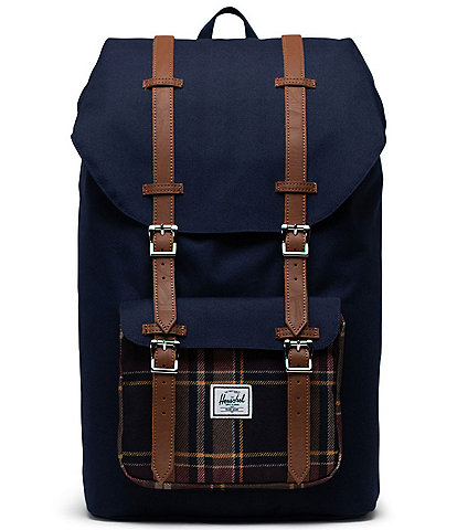 Herschel Supply Co. Little American Peacoat Plaid Signature Backpack
