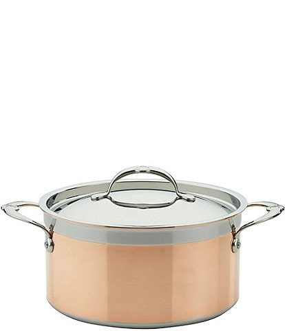 Hestan CopperBond Induction Copper Stock Pot, 6-Quart