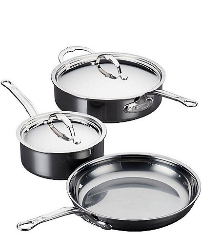Hestan NanoBond Titanium Stainless Steel Essential 5-Piece Cookware Set