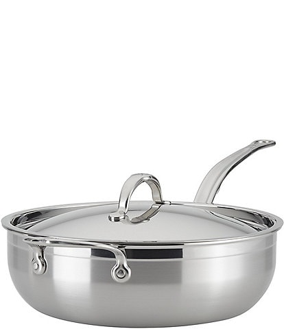 Hestan ProBond Stainless Steel Essential Pan with Helper Handle, 5-Quart