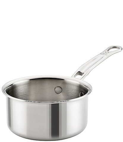 Hestan ProBond® Luxe 0.75-Qt. Polished Professional Clad Stainless Steel Butter Warmer