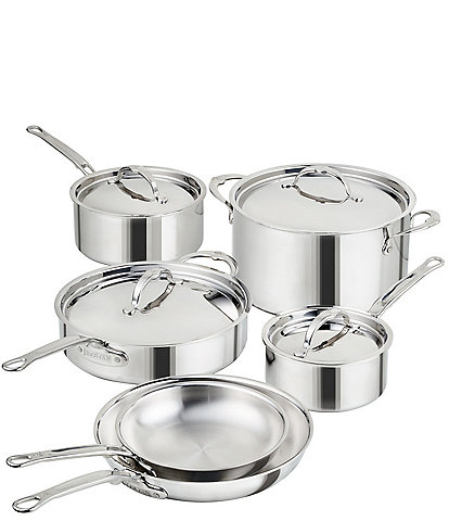 Hestan ProBond® Luxe 10-Piece Professional Clad Stainless Steel Cookware Set