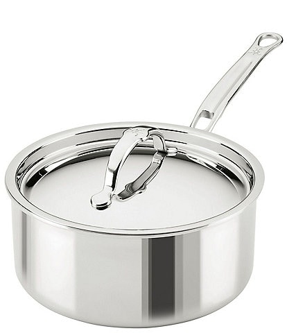 Hestan ProBond® Luxe 3-Quart Professional Clad Stainless Steel Saucepan with Lid