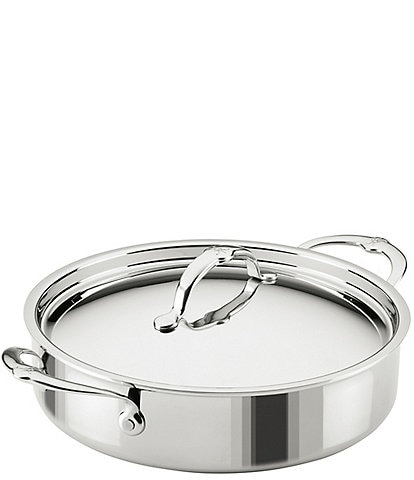 Hestan ProBond® Luxe 3.5-Quart Professional Clad Stainless Steel Sauteuse Braiser with Lid